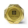souvenir zinc alloy custom gold octagon metal trophy 3D plaques