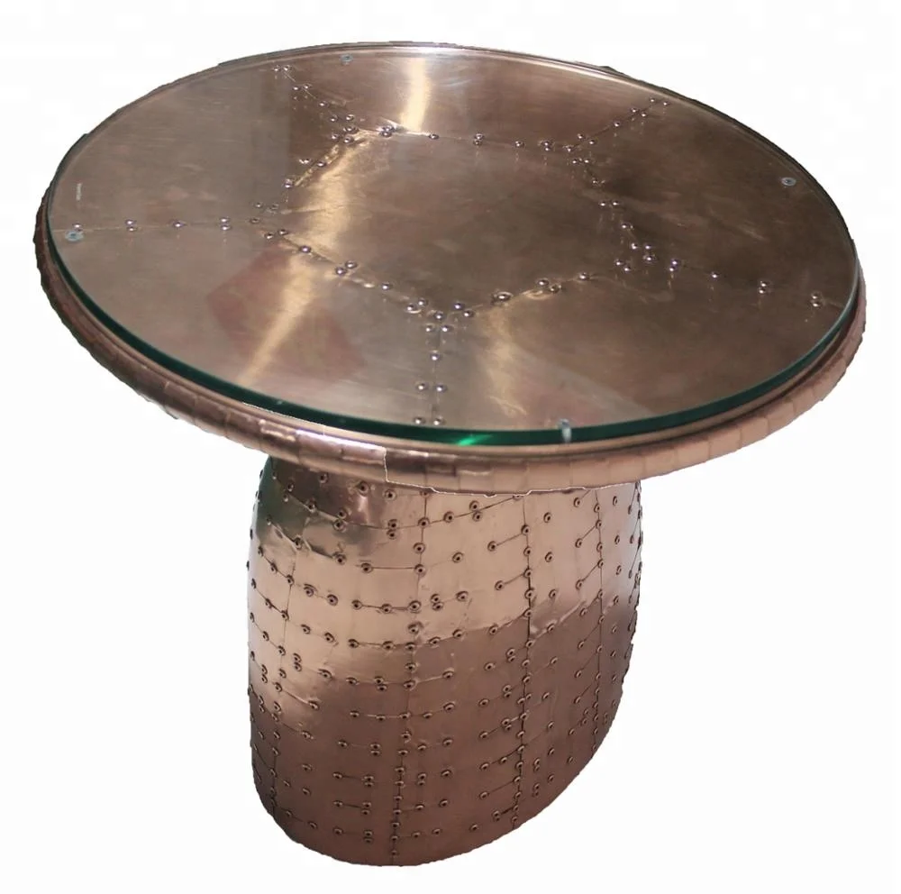Metal Cover Copper Aviation Furniture Little Table Buy Aviation Table