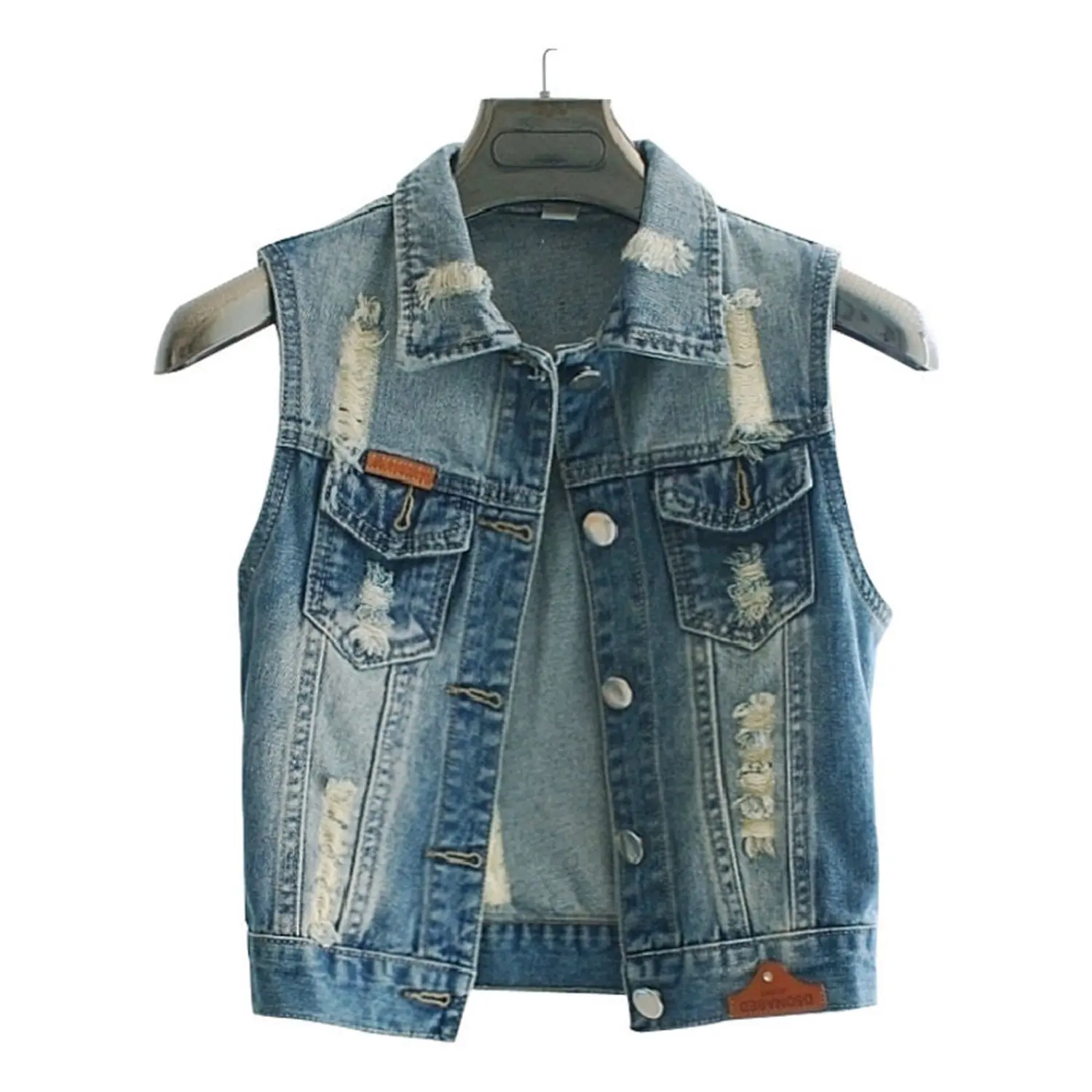 denim waistcoat womens india