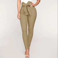 

CAA11-029 fall 2019 womens plus size high waisted pants for women