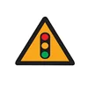 Triangle Traffic Sign Weight Traffic Warning Sign