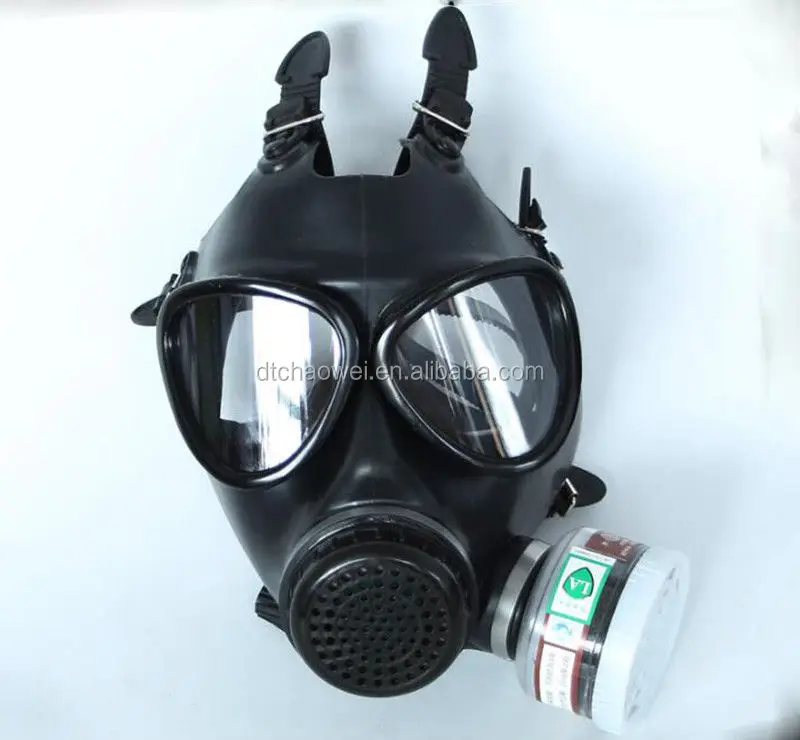 civilian filtering protective gas mask
