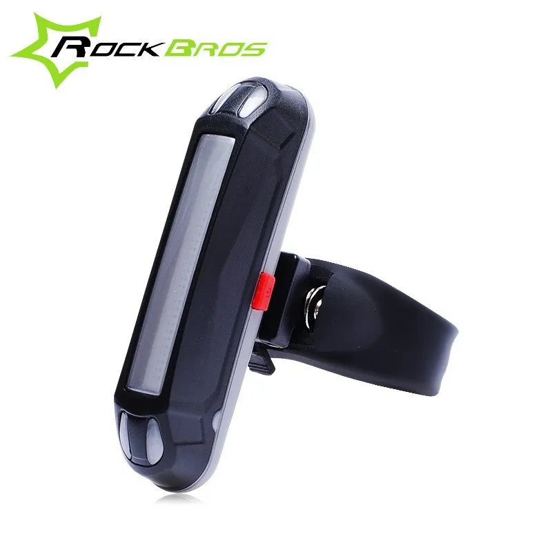 

ROCKBROS Waterproof Bike 30 LED Cycling Taillight Safe Warning Light Lamp USB Rechargeable Bicycle Light, Black,purple