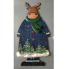 Custom vintage rustic deer wood wall decoration