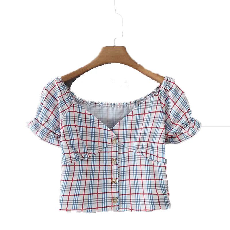 
new arrival summer vintage office casual T shirt women blouse top 