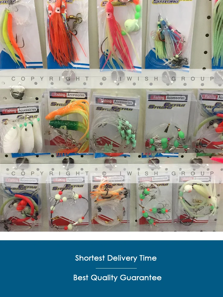 Soft Tubes Luminous Squid Lure Custom Saltwater Sea Fishing Rigs Buy