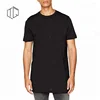 Custom Men's Side Split Blank Fine Cotton T-Shirt
