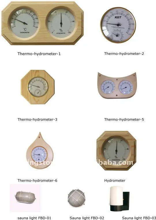 Wooden Durable Sauna Accessories,Sauna Thermometer,Sauna Bucket Buy Far Infrared Sauna