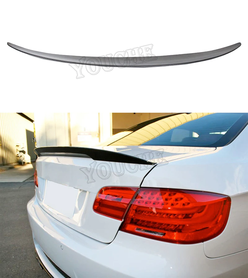 Performance Style Carbon Fiber Rear Spoiler For Bmw 3 Series E92 M3 2