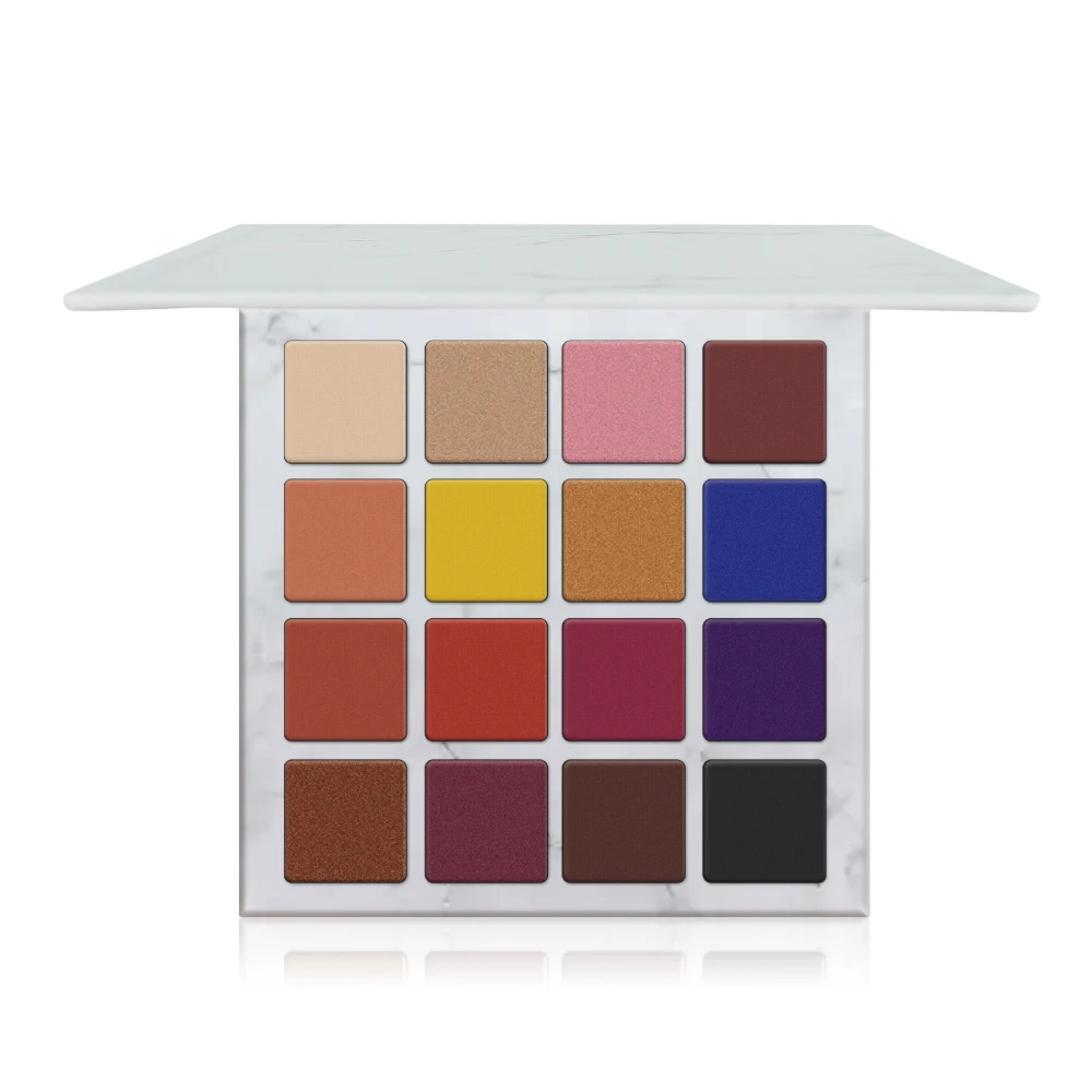 

Private Label 16 Color Stone Pattern Eyeshadow Palette, Multi-colored