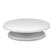 

Lixsun 12inch Rotating and Revolving Cake Turntable Plastic For Cake Decorating Stand