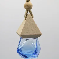 

8-10ml Hanging Car Glass Bottle Aroma Diffuser Perfume Air Freshener