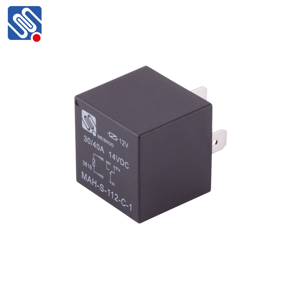 Meishuo MAH-S-124-C-1 30/40A Change-over Mini Electric Pcb 12v 30a T91 Car Relay