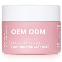 

Private Label Tighten Pores Face Skin Care Pink Clay Mask