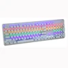 Custom Printed Plastic Parts Blue Swith Computer Crystal Keyboard
