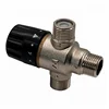Wholesale connection solid brass 3-way thermostatic mixing valve