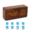 Multipurpose Oct17 Wooden Alarm Clock,clock wood,hexagon wood led clock