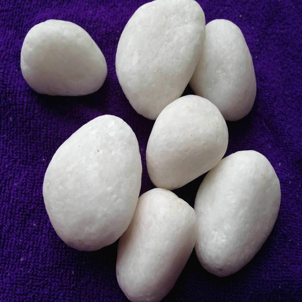 cheap snow white crushed stone