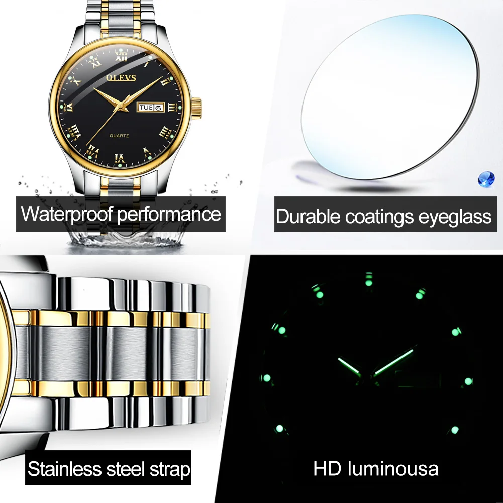 OLEVS Unisex Hand Watch Wrist | 2mrk Sale Online