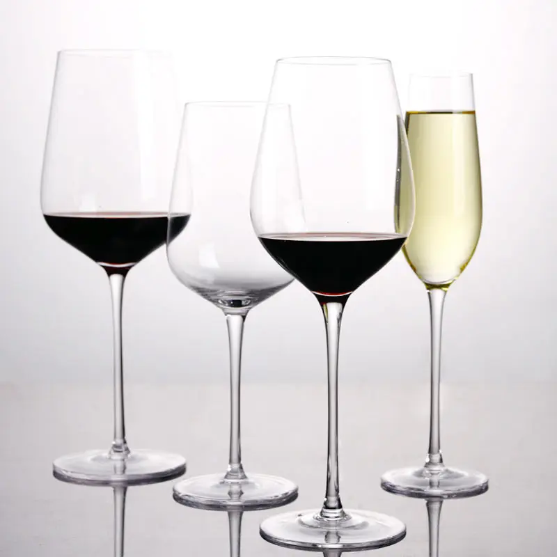 

Quality Assurance hand blown red wine glasses lead free crystal glasses clear with best service and low price, Transparent clear