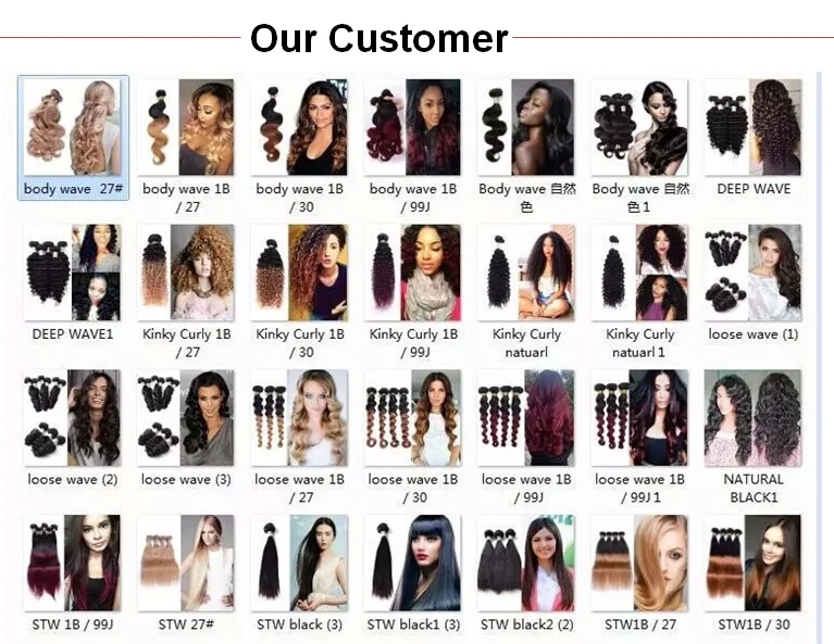 Soprano Brazilian Remy Double Drawn Black Hair Weft Hairstyles