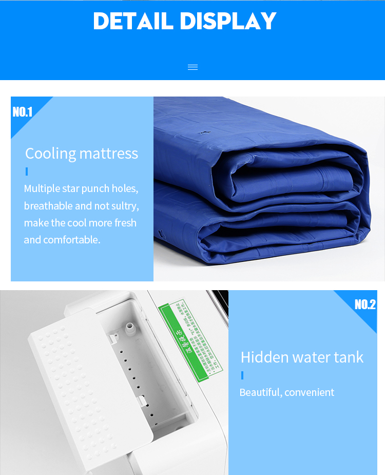 Lonmon Sl1829 Pvc Cool Mattress 160cm*140cm Summer Air Conditioner