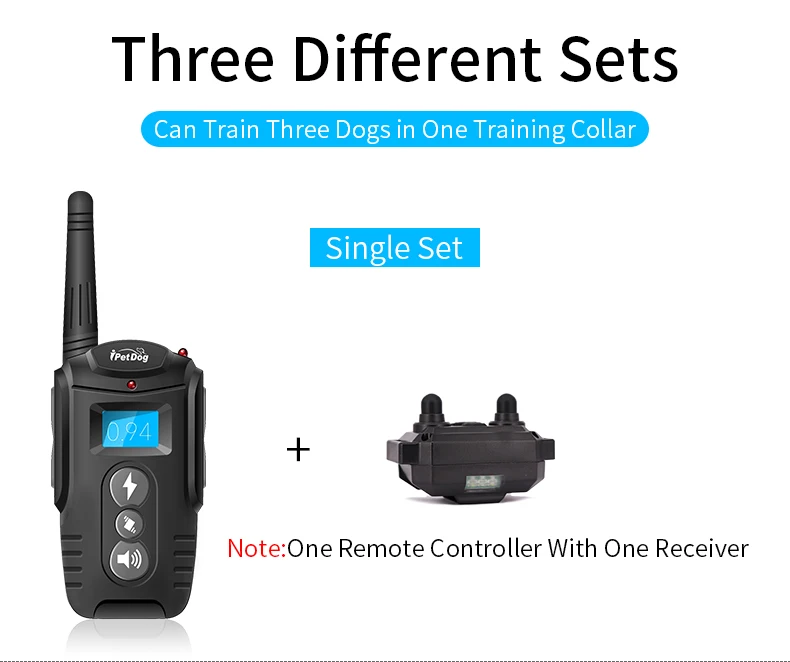 Amazon Remote Training Collar For Dogs Waterproof Vibration Shock Dog