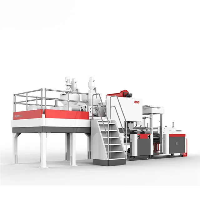 
XHD-55/75X1250 High capacity mini PE stretch film extruder production line 