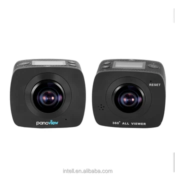 360 dual lense vr camera/ outdoor sport camera /panoview camera sharing picture to facebook and youtube