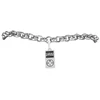 Yiwu Wholesale Zinc Alloy Antique Silver Plated Metal MP3 Player Charm Bracelet