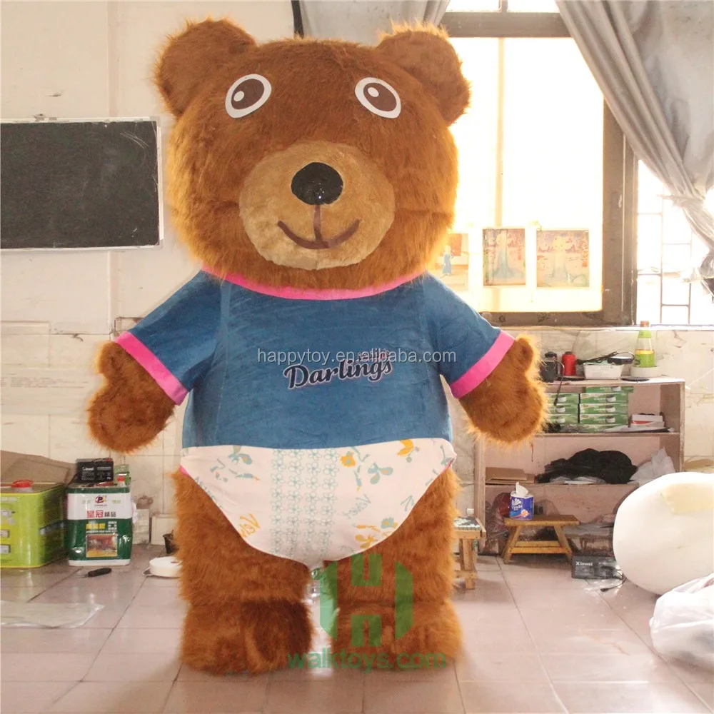 inflatable teddy bear costume