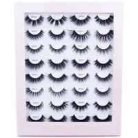 

hot-sale eyelash book 3d mink lashes in stock for ready to ship