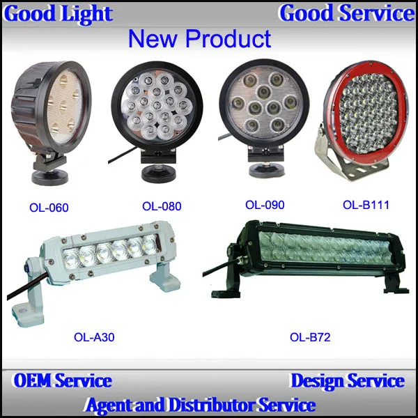 OVOVS external auto parts 10w spotlight off road for car ,suv