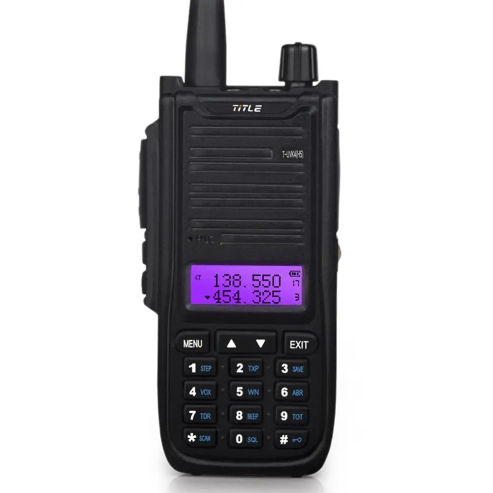 

10W High Power Dual Band Handheld Two Way Ham Radio Communicator HF Transceiver Amateur Handy Two Way Radio Walkie Talkie