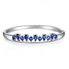 Simple fashion women luxury cubic zirconia brass bangle bracelet