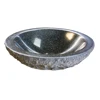 Bathroom Freestanding Pedestal Stone Basin agate stone sink basin