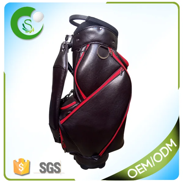 Oem Pu Leather Golf Tour Bag Golf Staff Bag - Buy Golf Staff Bag,golf 