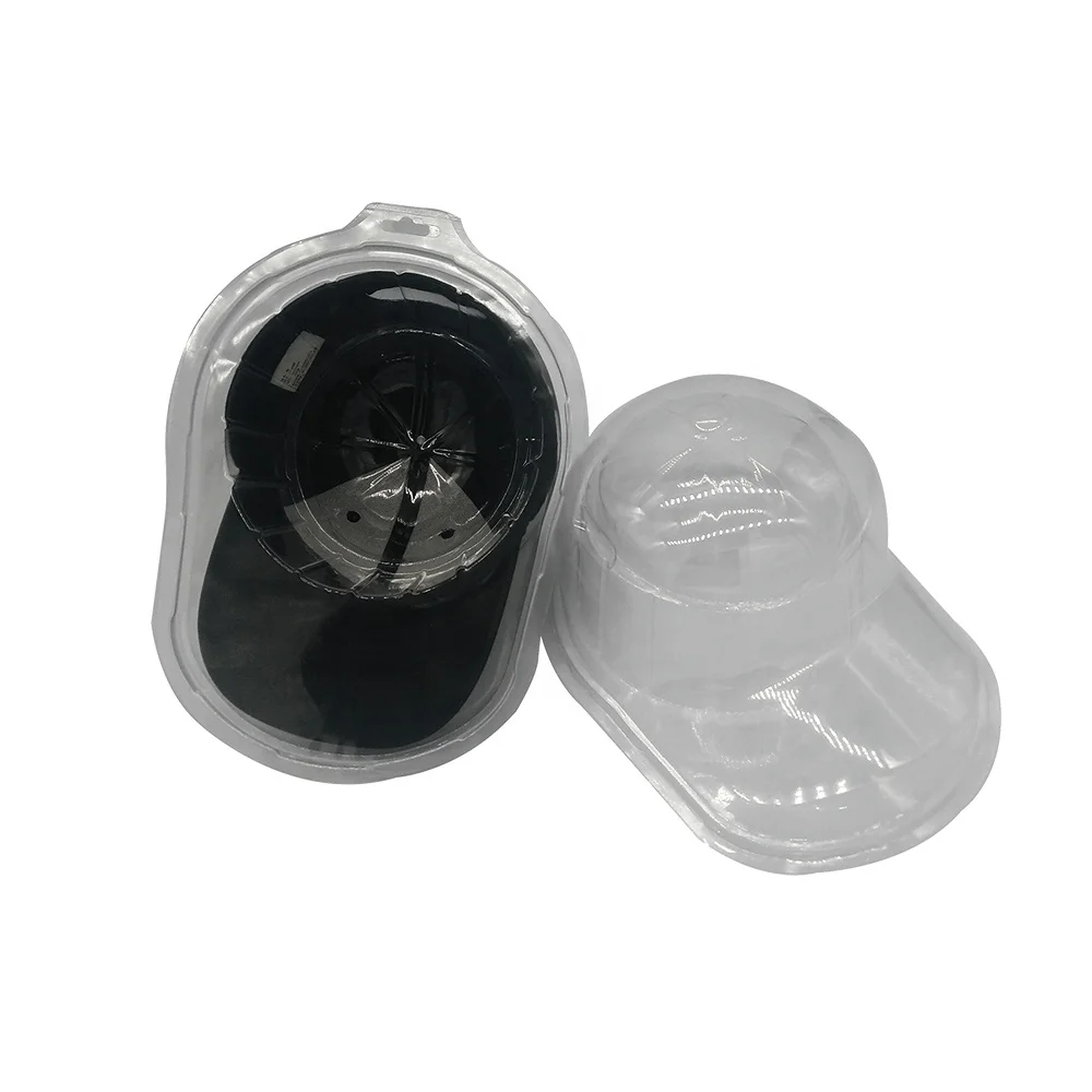 

Baseball cap/hat plastic hanging blister packaging for display