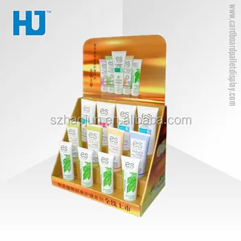 Point Of Sale Cosmetic Display Unit Custom Countertop Display For