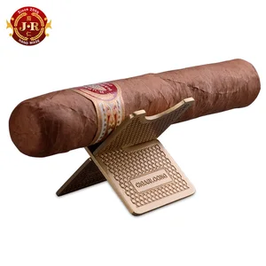 Image of Gift Box Packed X Shaped Portable Mini Cigar Holder Portable Smoke Rack CL-099