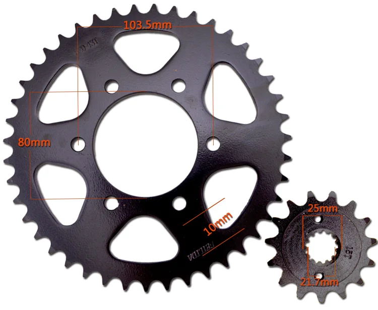 43/15teeth 520 Gold Oring Chain Steel Sprocket Kit Zx6r/zx636 Buy