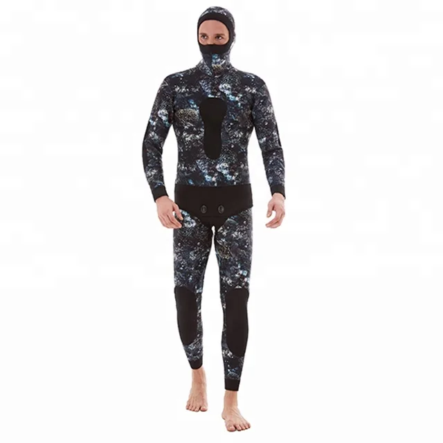 

neoprene open cell DIVESTAR Brand Customized coral camouflage diving spearfishing wetsuit, Colors diving wetsuit