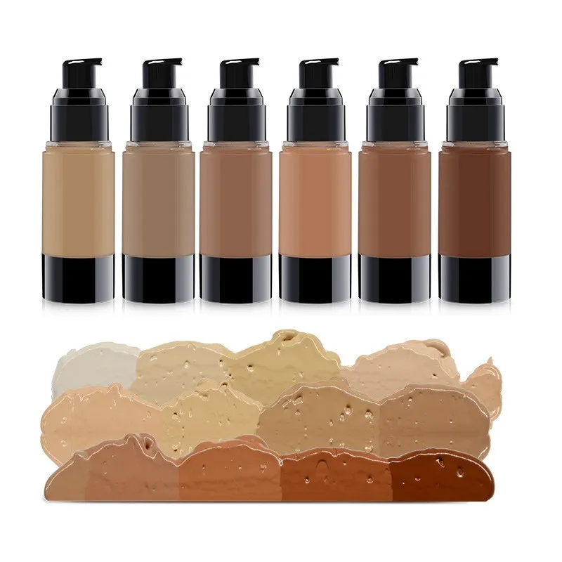 Cosmetics Create Your Own Brand Makeup Private Label 12 Colors Liquid Foundation Buy