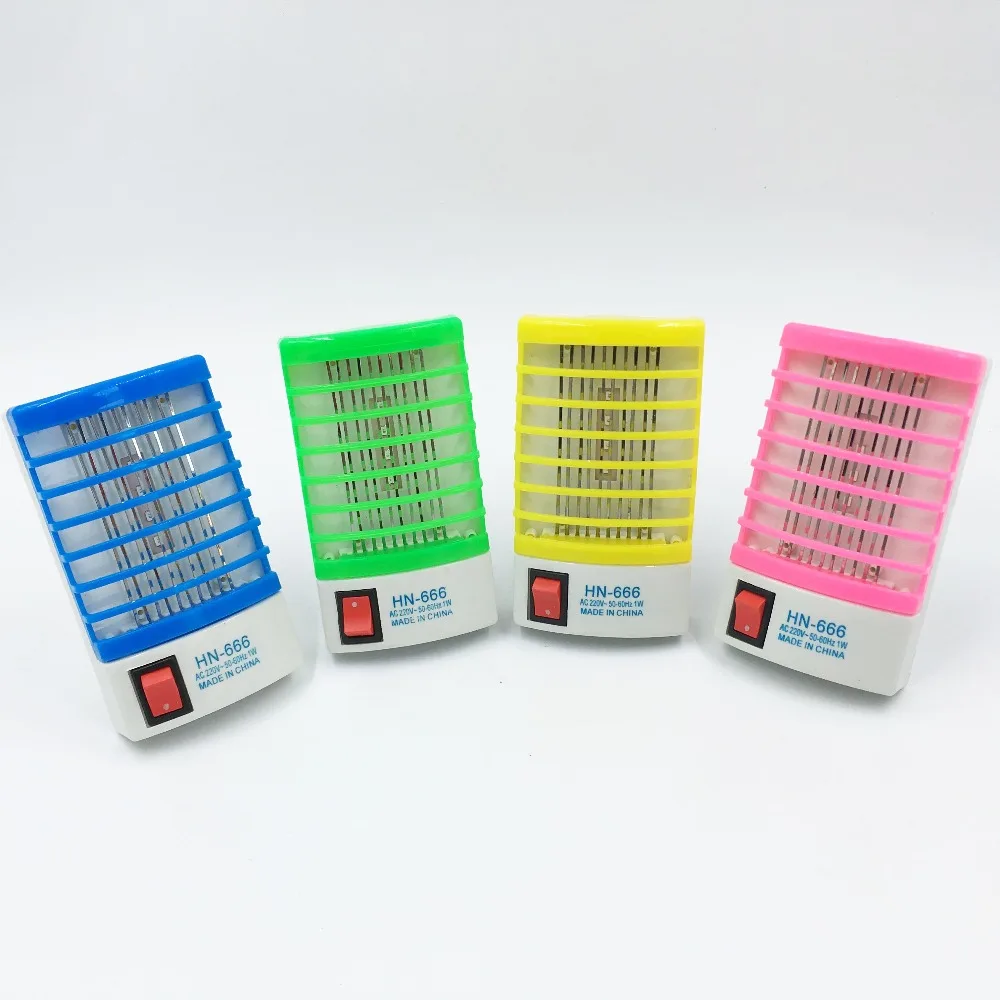 

YF--371 Hot sale Best price EU plug led 220V bug zapper mosquito killer electric, Blue;green;yellow;pink