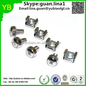 China Hardware Company Custom Mounting Screws And Cage Nuts For