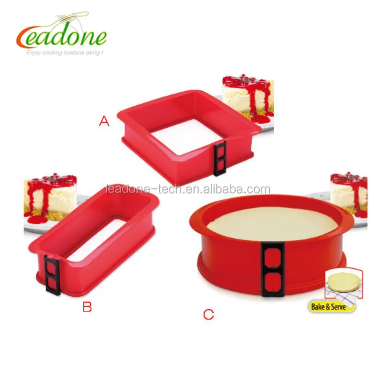 

Eco-Friendly Bakeware Sets silicone springform pan