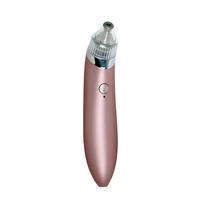 

Facial Pore Vacuum Suction Cleaner, Electric Comedone Extractor with 4 Suction Head Blackhead Remover