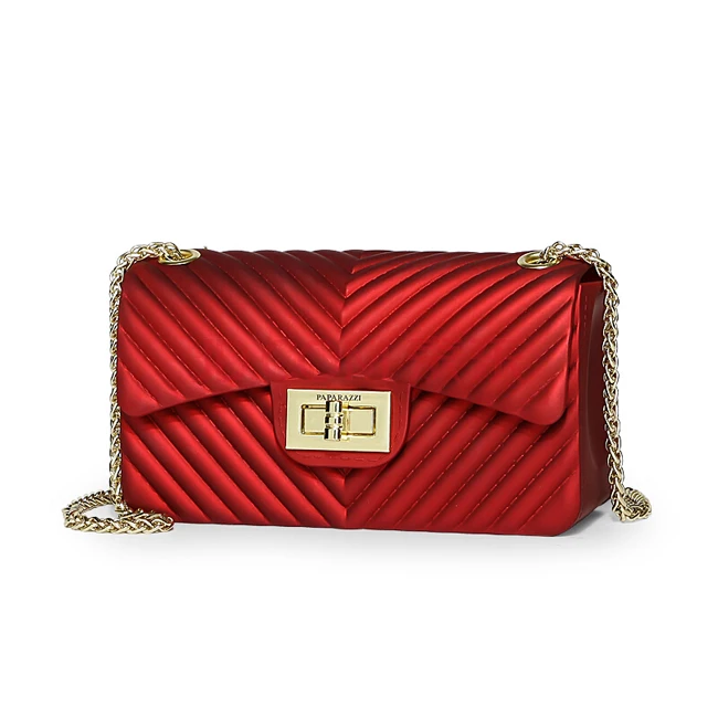

6941 High end luxury lady's jelly silicone mini handbag, Famous brand fashion designer crossbody bag for girls
