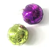 Customized plain tree christmas decoration ball for hanging