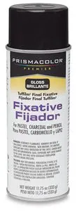 Prismacolor Tuffilm Final Fixative Spray (Previously Grumbacher) - Color: Gloss - Size: 11-3/4 oz.